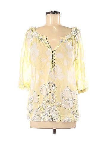 CAbi C Abi 3/4 Sleeve Button Down Shirt (view 1)