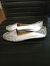Etienne Aigner Silver Flats Size 9 - photo 3