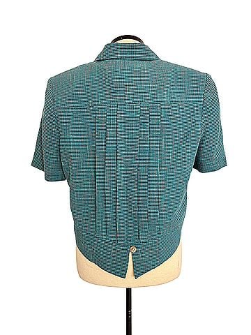 Miss Dorby Short Sleeve Button-Down Shirt (view 2)