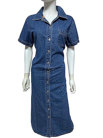 Carolina Blues Casual Dress (view 1)