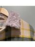 Urban Outfitters Plaid Green Yellow Coat Size S - photo 11
