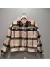 Urban Outfitters Plaid Green Yellow Coat Size S - photo 8