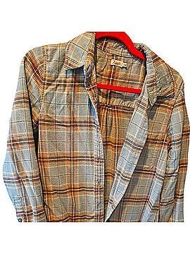 Faherty Plaid Flannel Button-Down Shirt Long Sleeve Button-Down Shirt (view 1)