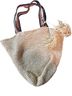 Haute Hippie 100% Raffia Tan White Tote One size - photo 1