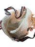 Haute Hippie 100% Raffia Tan White Tote One size - photo 2