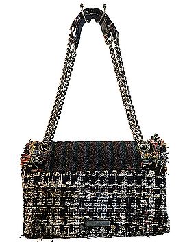 Kurt Geiger Frayed Tweed Shoulder Bag (view 2)