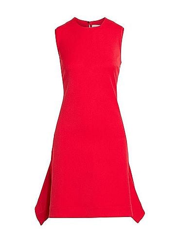 Victoria Beckham Twill Mini Dress Casual Dress (view 1)