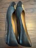 Tory Burch 100% Leather Black Flats Size 7 - photo 5
