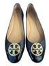 Tory Burch 100% Leather Black Flats Size 7 - photo 1