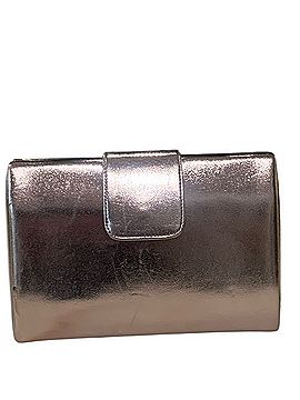 Ande Gold Leather Clutch Bag Clutch (view 1)