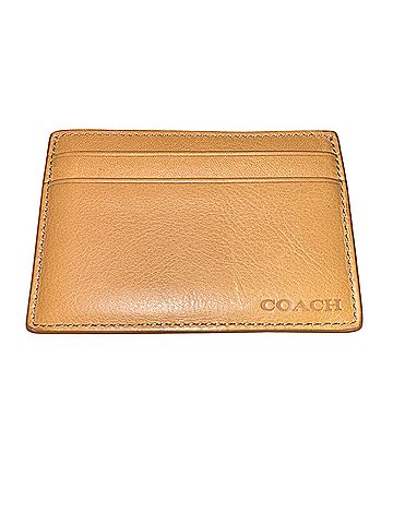 Coach coach Leather Card Holder (view 1)