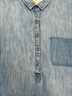 Current/Elliott Short Sleeve Button-Down Shirt Size M - photo 4