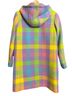 J.Crew 100% Polyester 80% Wool 20% Polyamide Plaid Multi Color Coat Size XS - photo 2