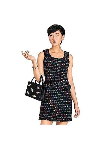 Kate Spade New York Metallic Tweed Shift Dress Cocktail Dress (view 1)