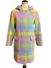 J.Crew 100% Polyester 80% Wool 20% Polyamide Plaid Multi Color Coat Size XS - photo 1