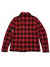 Chaps 100% Cotton Checkered-gingham Plaid Red Black Jacket Size L - photo 2