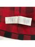 Chaps 100% Cotton Checkered-gingham Plaid Red Black Jacket Size L - photo 6