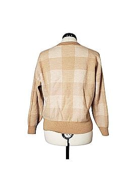 Madewell Madewell Merino Wool Camel Combo Plaid Sweater Pullover Sweater (view 2)