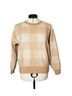 Madewell Madewell Merino Wool Camel Combo Plaid Sweater Pullover Sweater - photo 1
