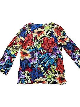 Chico's 3/4 Sleeve Silk Top (view 2)