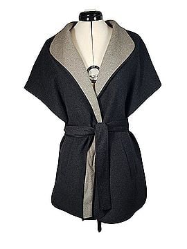 J.Crew J Crew Contrast Cape Wool Jacket Coat (view 1)