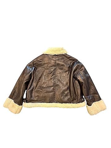 Laundry by Shelli Segal Bomber Shearling Faux Leather Jacket (view 2)