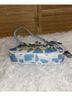Von Dutch Animal Print Blue White Shoulder Bag One size - photo 4