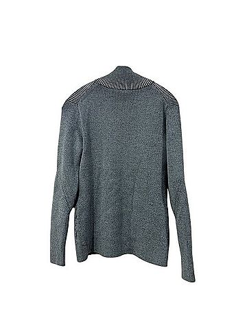 Zella Apres Ski Half Zip Rib Sweater Wool Sweater (view 2)