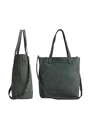 Madewell medium transport tote Leather Tote (view 2)
