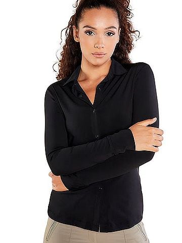 Anatomie Danica Long Sleeve Polo (view 1)