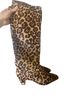 Gianni Bini 100% Calf Leather Leopard Print Multi Color Boots Size 6 1/2 - photo 1