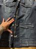 Teleria Zed Blue Denim Jacket Size 14 - photo 5