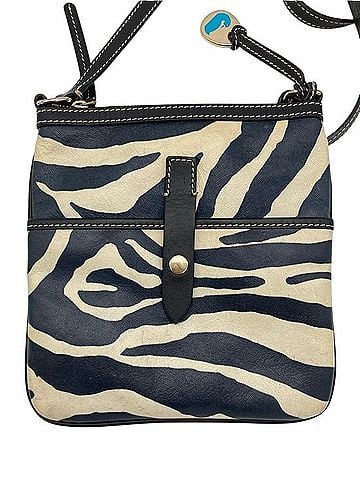 Dooney & Bourke Zebra Print Leather Crossbody Bag Crossbody Bag (view 2)