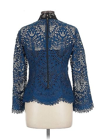 Nanette Lepore Nanette Lepore Long Sleeve Blouse (view 2)