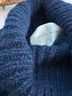 Brochu Walker 100% Alpaca Blue Pullover Sweater Size XS - photo 6
