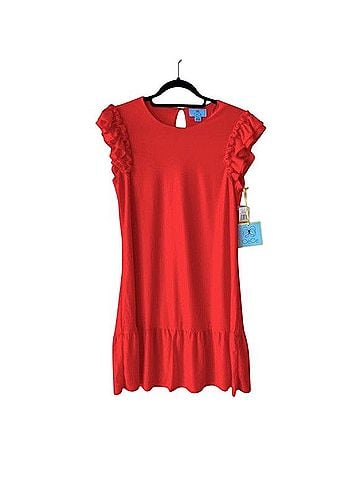 CeCe Flutter Sleeve Shift Dress Casual Dress (view 1)