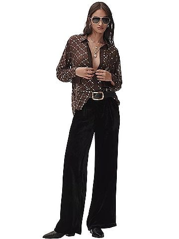 Anthropologie Velour Pants (view 2)