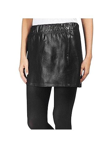 Ella Moss Faux Leather Skirt (view 1)