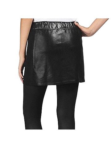 Ella Moss Faux Leather Skirt (view 2)