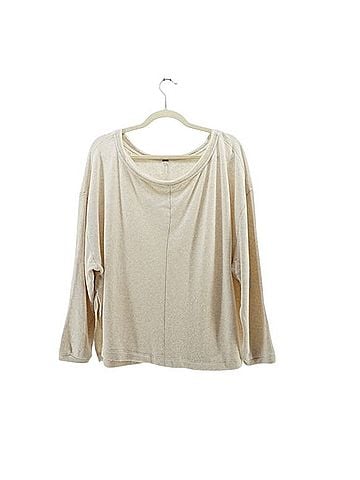 Free People Good Terry Pullover Long Sleeve T-Shirt (view 1)