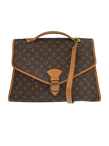 Louis Vuitton Beverly Monogram Canvas Brown Canvas Briefcase Bag (view 1)