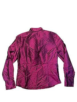 Carlisle pleated origami blouse Long Sleeve Blouse (view 2)