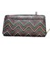 Title Unknown Chevron-herringbone Multi Color Makeup Bag One size - photo 2