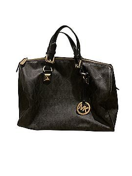 Michael Kors Leather Satchel (view 1)