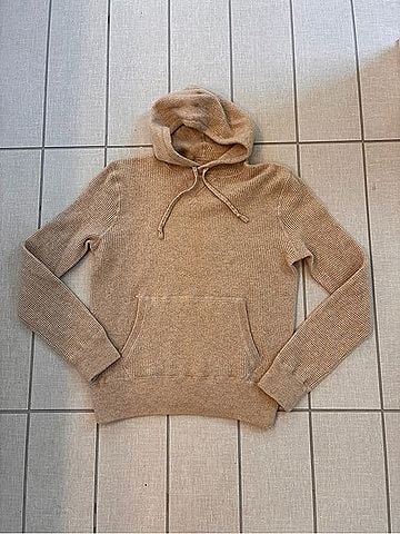 Polo by Ralph Lauren Waffle Weave Cashmere Hoodie Pullover Hoodie (view 2)
