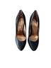 BCBGeneration Snake Print Black Gold Heels Size 10 - photo 1