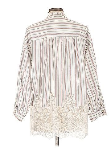 Pilcro Pilcro 3/4 Sleeve Blouse (view 2)