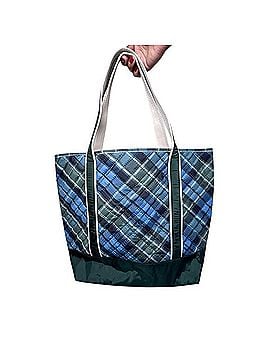 Lands' End Quilted Plaid Tote Tote (view 2)
