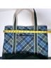 Lands' End Quilted Plaid Tote Tote - photo 9