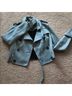 Lulus suede moto trench coat Coat - photo 5